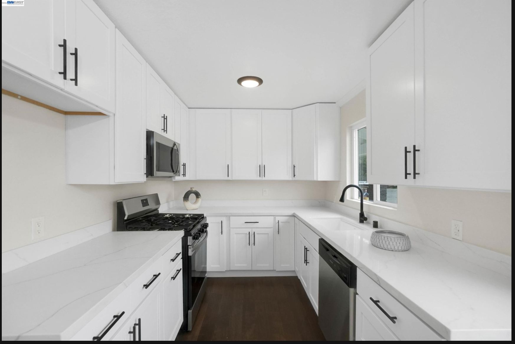 Kitchen wide view
